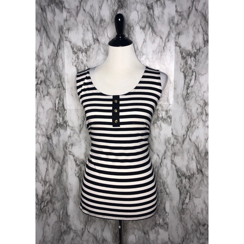 Plus Size Striped Tank Top